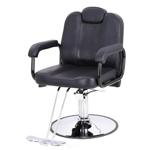 Ghế cắt tóc cao cấp có nâng chân, dành cho salon tóc, bán buôn, ghế cắt tóc nam màu đen để bán - Product Image 3