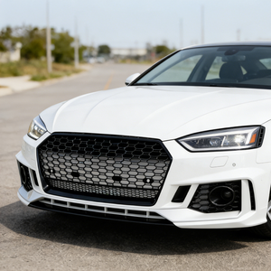 Kit carrosserie style RS5, pare-chocs avant complet pour <span class=keywords><strong>Audi</strong></span> A5 B9 2017-2019 avec calandre nid d'abeille, pièces automobiles, fourni directement par l'usine en gros - Product Image 5