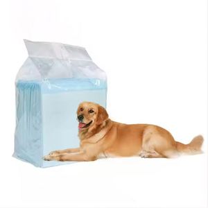 Tapis de propreté jetables extra absorbants pour chiens et chiots, anti-odeurs, anti-fuites, pour l'entraînement et la protection à domicile, 22x22 60x60cm, lot de 100, en vente - Product Image 1