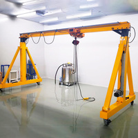 Prix du mini-grue mobile portable sans rail avec palan à chaîne électrique