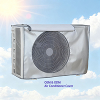 Polyester moderne Flexible climatiseur couverture étanche Protection solaire extérieur unité principale étui de protection poussière école utilisation facile