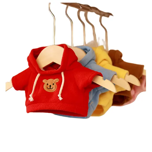 Ropa para muñecas de oso 20cm/30cm/40cm/50cm ropa de muñecas de algodón suéteres/forro polar para oso de peluche