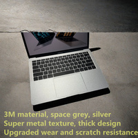 Autocollant pour ordinateur portable M1/M2 de grossiste mondial Skin Protection complète pour Macbook Pro 14/16 pouces M3 Notebook Skins Stickers