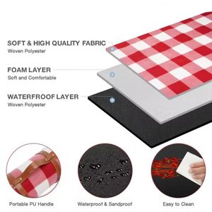 Thick Portable Outdoor Canvas <b>Blanket</b> Ultra-Light Convenient Large Waterproof Camping <b>Picnic</b> Mat Mattress - Product Image 2