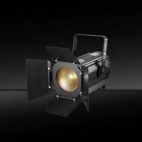 Focos Fresnel LED COB de 300W con Zoom CW/WW 2 en 1, 10-60 Grados, CRI 90, DMX512, IP20 para Teatro, Estudio de TV, Iluminación de Escenario