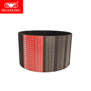 Courroie <span class=keywords><strong>de</strong></span> <span class=keywords><strong>distribution</strong></span> S5M625 personnalisable OEM, transmission haute puissance, résistante à l'usure, pas <span class=keywords><strong>de</strong></span> 5 mm, courroie en caoutchouc pour robot industriel CNC AGV - Product Image 1