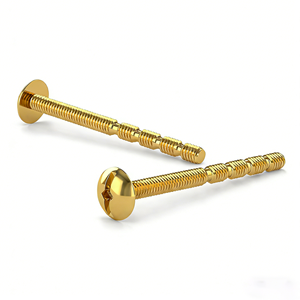 Connecteur auto-taraudeur à tête hexagonale en acier inoxydable personnalisé, classe 4, comprend des écrous et des rondelles - Product Image 1