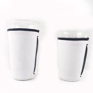 Sublimación espacios en blanco reutilizables 16oz 18oz soporte de tazas de café de neopreno mangas de café helado para bebidas frías y calientes - Product Image 4