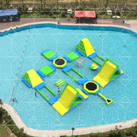 TUV passé gonflable pour le jeu de sports nautiques de parc aquatique taille personnalisée jouets d'eau flottants caractéristique Durable