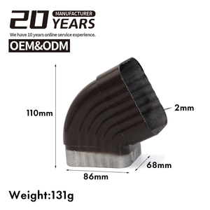 <span class=keywords><strong>Coude</strong></span> de descente d'eau en fonte 65 90 degrés <span class=keywords><strong>pour</strong></span> extension de <span class=keywords><strong>gouttière</strong></span> - Product Image 2