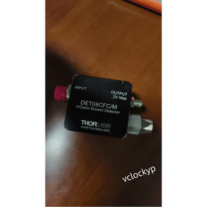 1 Unidad Usada THorlabs DET08CFC/M Detector Envío Rápido Vía Fedex/DHL - Product Image 2