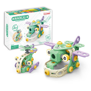 Jouet éducatif pour enfants, moto à assembler soi-même, blocs de construction en caoutchouc souple en silicone - Product Image 4