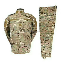 Uniforme tactique de camouflage vert olive Rip-Stop sur mesure BDU ACU vert