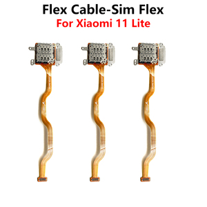 Câble flexible pour lecteur de carte SIM pour <span class=keywords><strong>Xiaomi</strong></span> <span class=keywords><strong>Mi</strong></span> 11 Lite 5G, support de carte SIM, fente pour lecteur, prise flexible - Product Image 5