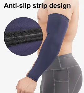 Manchons de compression élastiques légers à séchage rapide pour le football, le volleyball, le cyclisme, protection solaire <span class=keywords><strong>UV</strong></span>, soutien du coude, manches de bras d'été - Product Image 4