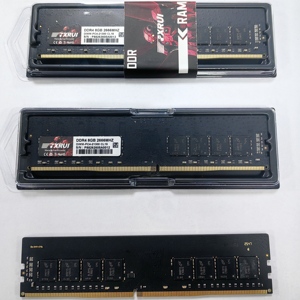 Memoria RAM TXRUI DDR4 de 8GB 16GB 2666MHz 3200MHz PC4-21300 CL19 PC4-25600 CL22 Módulo de RAM DIMM para Ordenador de Escritorio Negro - Product Image 1