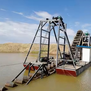 Công suất cao chuỗi xô Vàng dredger với vàng Máy ly tâm & sluice hộp, lý tưởng cho sâu dưới nước vàng Tiền Gửi - Product Image 6
