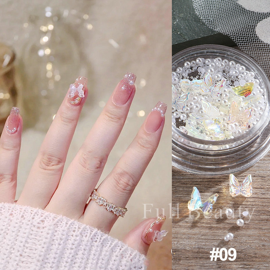 2500 Stück Glas-Strasssteine Für Nagelkunst – Rund, Flach, Farbe Kristallweiß, Inkl. Pinzette, Für Nails & Basteln