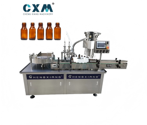 Electric Automatic Gas Filler with Motor <b>for</b> Syrup Essential Oil Perfume 50-1000ml Bottles in Cartons - Product Image 1