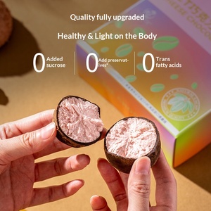 Chocolate Sólido de Cinco Sabores con Manteca de Cacao Pura, Tipo Huevo Dorado Sucio, Venta al por Mayor, 300g/Caja - Product Image 3