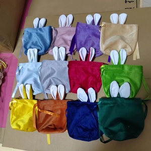 Hot Sale Handmade Christmas Party Gift Velvet Bunny Drawstring <strong>Bag</strong> Ornaments <strong>Easter</strong> Goodie <strong>Bags</strong> - Product Image 4
