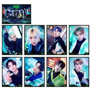 جديد صور جدارية Kpop Straykids من MANIAC صور جدارية لتزيين غرف النوم ديكور منزلي دقة عالية 21*29.7سم