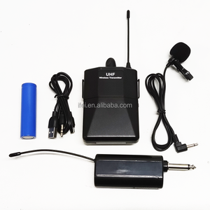 Microphone sans fil professionnel U61EL à pince pour collier, pour l'enregistrement, le karaoké, le <span class=keywords><strong>chant</strong></span> et les enseignants - Product Image 1