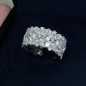 Anello con Design a Marquise per Composizioni Floreali, Stile Creativo, Anello da Dito per Donne - Product Image 3