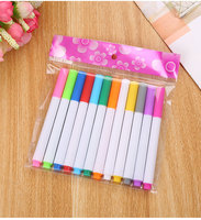 12 couleurs Non Toxique Design Professionnel Aquarelle Art Marqueur Stylo Ensemble pour Artiste Enfants Enfants Dessin Peinture