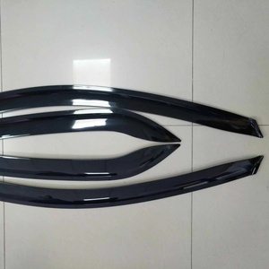 KQD Venta al por mayor de fábrica Visera deflectora de viento para ventana de coche, embellecedor decorativo de PC, parasol para Toyota AGYA/WIGO 2012 en adelante - Product Image 6