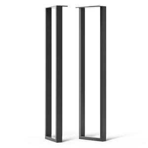 Pieds de <span class=keywords><strong>table</strong></span> industriels robustes en <span class=keywords><strong>fonte</strong></span> <span class=keywords><strong>carrée</strong></span>, base de meuble en acier, pieds de <span class=keywords><strong>table</strong></span> en métal pour café, <span class=keywords><strong>bistrot</strong></span>, bar, console - Product Image 1