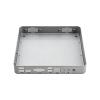 Carcasa de Metal de Aluminio Personalizada No Estándar, Corte Láser, Doblado, Mecanizado CNC, Carcasa para Equipos Electrónicos OEM