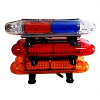 12V 24V Bernsteinfarbenes LED-Blitzwarnlicht für Gabelstapler, Wasserwagen und Rettungsfahrzeuge