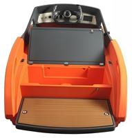 Bateau à moteur électrique miniature de haute qualité, vitesse rapide, nouveau design, bateau de karting sans batterie