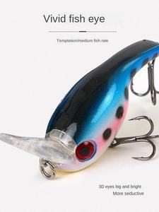 Naufrage Crankbait Pêche <span class=keywords><strong>Minnow</strong></span> 35/55mm 2.5/7.5g Pêche Shad Leurre Flutter Plongée Basse Leurre Truite Leurre - Product Image 4