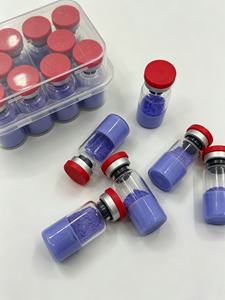 Fabricant chinois fournit de la poudre de cuivre bleu GHK-CU de haute pureté 50-100 mg, matière première cosmétique en stock. - Product Image 3