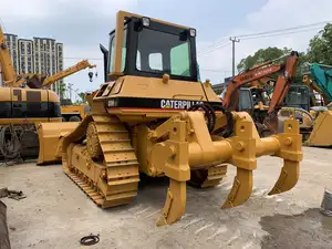 Used CAT D5H Bulldozer By Caterpillar Earthmoving Machinery With Reliable Engine Motor Pump Bearing Components