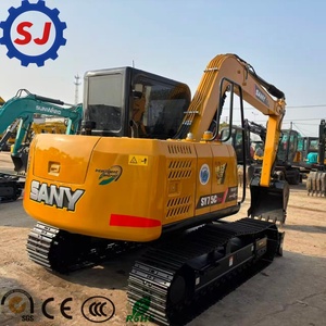 <b>Used</b> SANY SY75C Pro Excavator | 7 Ton Crawler Hydraulic Excavator | Construction <b>Machinery</b> For Sale - Product Image 2
