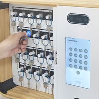 Caja Fuerte Electrónica Digital Inteligente de Alta Seguridad con Llave, Huella Dactilar, Reconocimiento Facial, Tarjeta RFID, Contraseña y Construcción de Acero