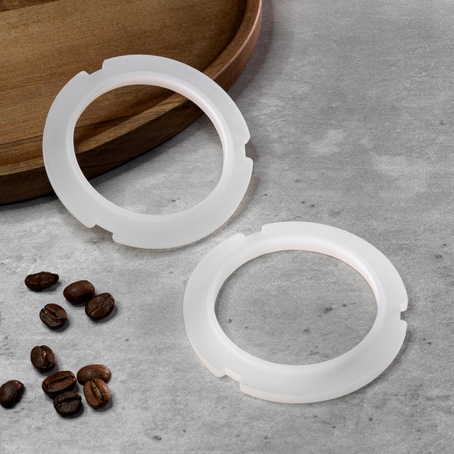 100PCS Espresso Machine Replacement Parts Gaskets for Espresso Makers 58mm Silicone Seal Ring for Coffee Machine Appliance