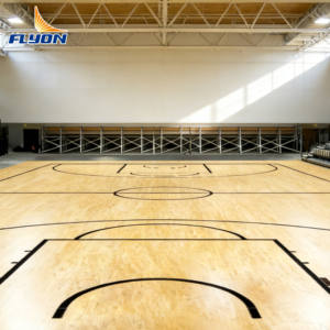 Suelo Deportivo para Cancha de Baloncesto Interior, Personalizable en Tamaño y Color, Ecológico, con Absorción de Impactos, Resistente al Desgaste, Fácil Instalación, Vinilo - Product Image 6