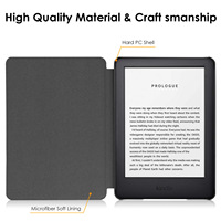 Casing Pelindung E-reader Tipis untuk Kindle Voyage 1499 NM460GZ 6'' dengan Fitur Auto Sleep Wake-up Smart Folio E-Book Reader