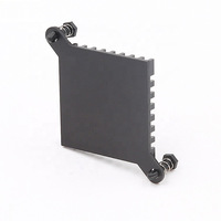 Kit de refroidissement liquide personnalisé avec plaque froide et dissipateur thermique plat de grande taille pour GPU, plaque froide liquide en tube de cuivre
