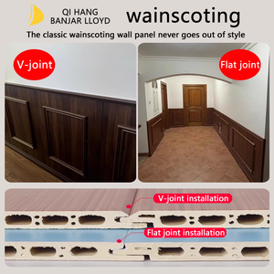 Hiện đại 3D chống cháy WPC <span class=keywords><strong>Panel</strong></span> tường cho trong nhà/ngoài trời sử dụng với 3D thiết kế mô hình - Product Image 2