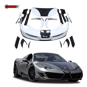 Nuevo Kit de Carrocería de Fibra de Carbono Estilo MSY para Ferrari 458, Parachoques Delantero y Trasero, Guardabarros, Capó, Alerón - Product Image 1