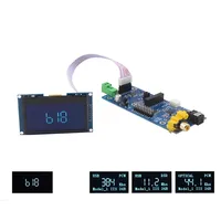 Nvarcher AK4118 Carte Récepteur Fibre Coaxiale vers IIS Support XMOS/Amanero USB avec Télécommande à Affichage OLED