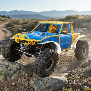 Véhicule de course D1RC Rainforest RCRFC, modèle spécial d'escalade, châssis en tube d'alliage de titane, <span class=keywords><strong>carrosserie</strong></span> rigide - Product Image 1