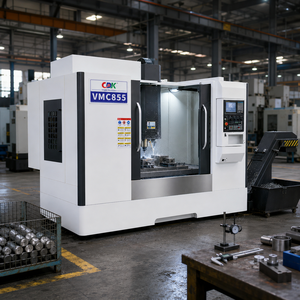 Centro de Mecanizado Vertical de 4 Ejes VMC855 con Almacén de 24 Herramientas y Husillo BT40 para Componentes de Acero - Product Image 5