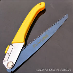 Scie pliante Dezhizhu, lame en acier au carbone de 270 mm, 18 dents, pour la taille des arbres fruitiers, utilisation en jardin, poignée en plastique - Product Image 3