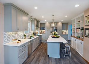 Armadi da <span class=keywords><strong>cucina</strong></span> in stile Shaker <span class=keywords><strong>con</strong></span> Set a isola resistente pittura armadi finiti su misura dimensioni e colori armadi da <span class=keywords><strong>cucina</strong></span> - Product Image 2